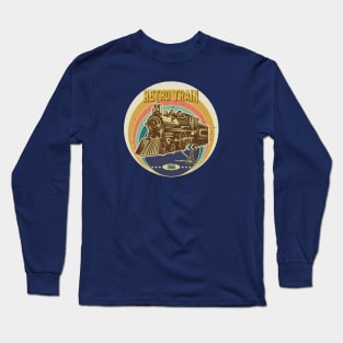 RETRO TRAIN Long Sleeve T-Shirt